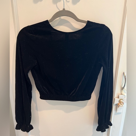 Velvet top by Design Lab - Picture 2 of 8